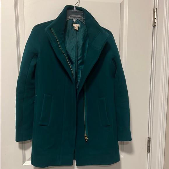 J. Crew Jackets & Blazers - J Crew Green Trench Coat